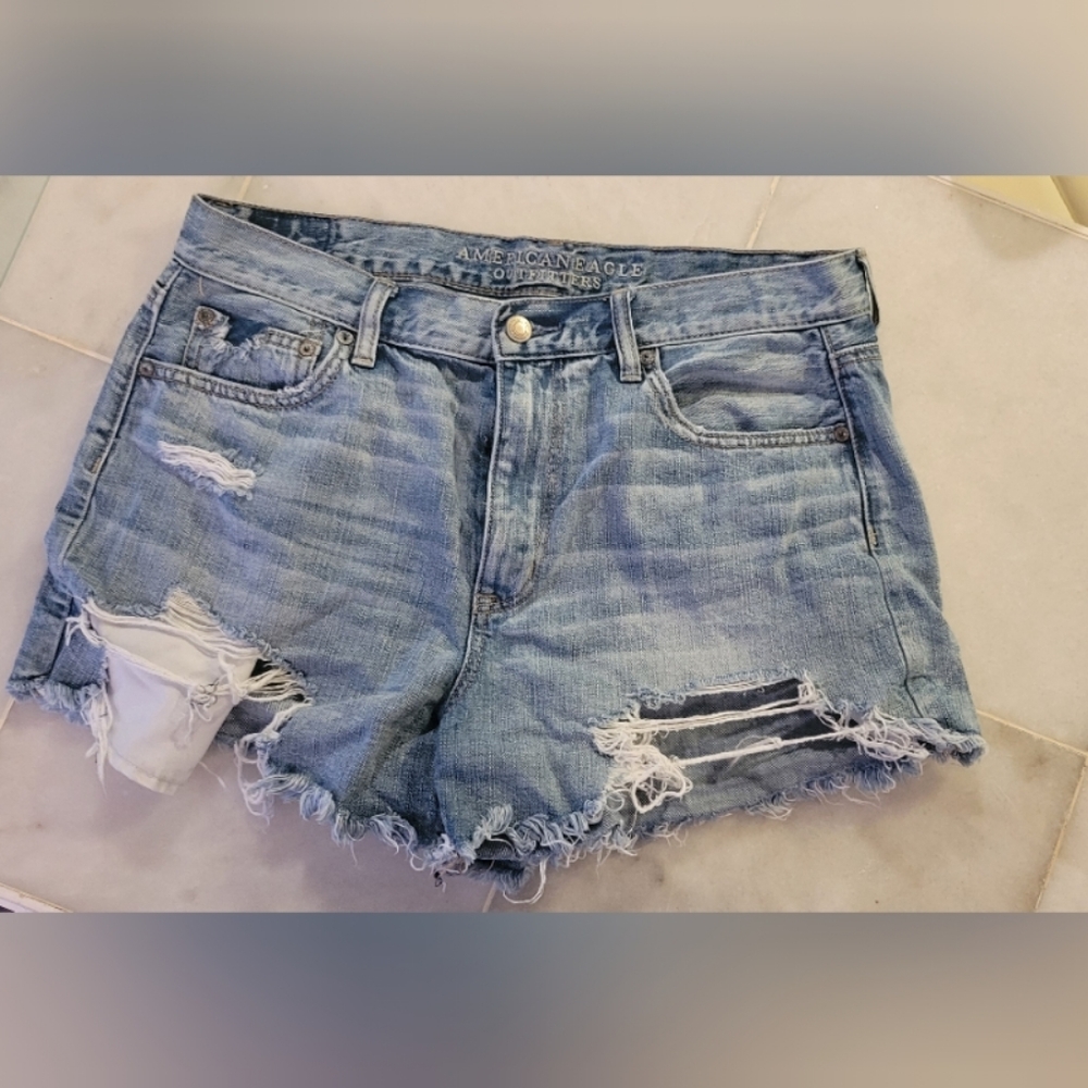 American eagle hi rise short